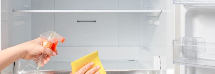 Kühlschrank Reinigen Reinigungsmittel Putzmittel putzen säubern